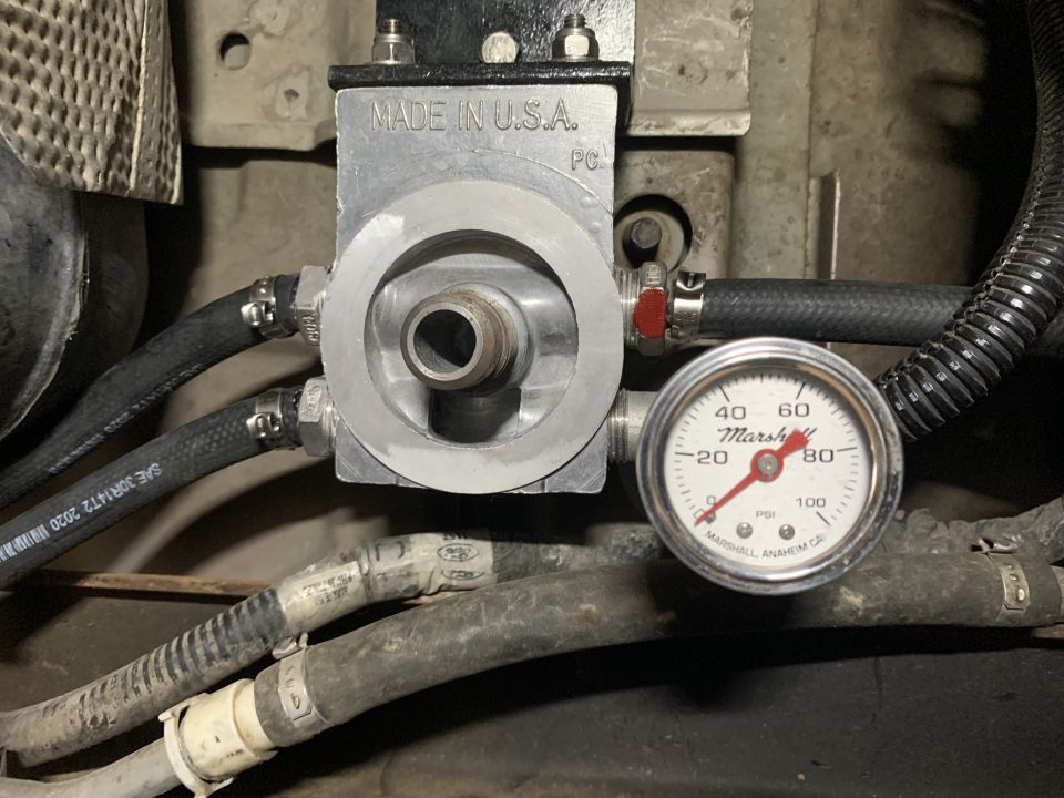 Installation without the fuel filter