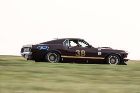 1970 Ford Mustang - 2020 at Eagles Canyon. Overcast day so the paint is darker than in sunlight