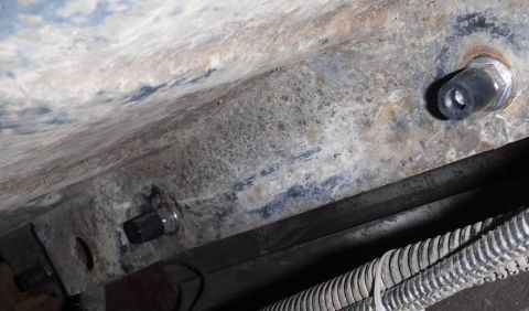 1992 Ford Bronco - ...then got smart (I promise, it won't become a habit!) and used a few cents worth of silicone hose to make some quick 'n dirty sleeves for…