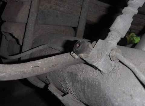 1992 Ford Bronco - I noticed with the tank out of the way, one of my rear axle breathers is MIA. I had meant to do some relocation of the one, but didn't real…