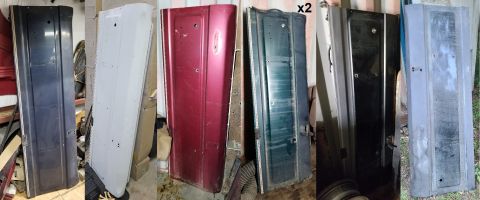 1983 Ford Bronco - My tailgate stash as of the upload date (SOLD the burgundy one 3-22, blue 10-22). I have 2 dark green shells virtually identical. E8TZ-9840…