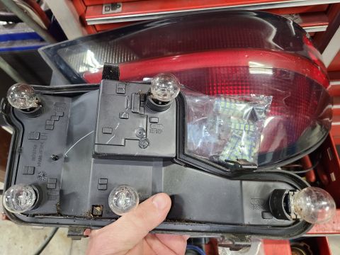2003 Pontiac Grand Am - Most of the taillight bulbs are still working, but the reverse lights don't come on. glass $10/10 https://www.amazon.com/dp/B01BZZHA5G LED…