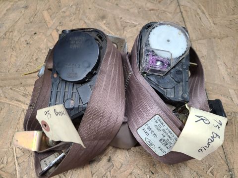 1983 Ford Bronco - '92-96 Bronco Front Mocha Belt Reel Pair from '95BEB IF THE IMAGE IS TOO SMALL, click it. Actual weight 5.3lbs