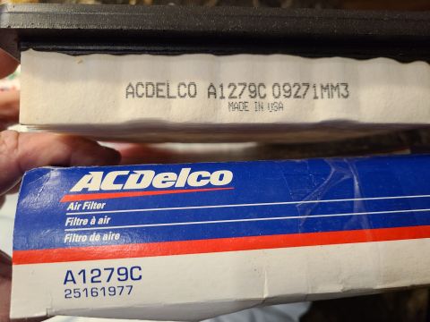 2003 Pontiac Grand Am - New air filter ACD air filter $12 [url=https://www.supermotors.net/registry/media/1167848] https://www.supermotors.net/getfile/1167848/thum…