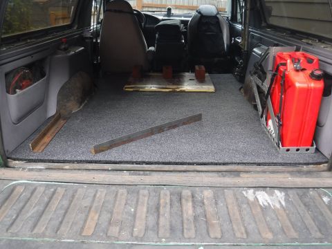 1992 Ford Bronco - Final trimming done.