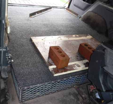 1992 Ford Bronco - Final trimming done. It's like a SUV crossed with a medium length bed pickup!