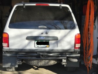 Rear - 2000 Ford Explorer