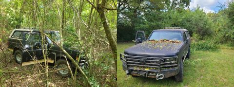 1983 Ford Bronco - Some trees got in my way, but not for long.
