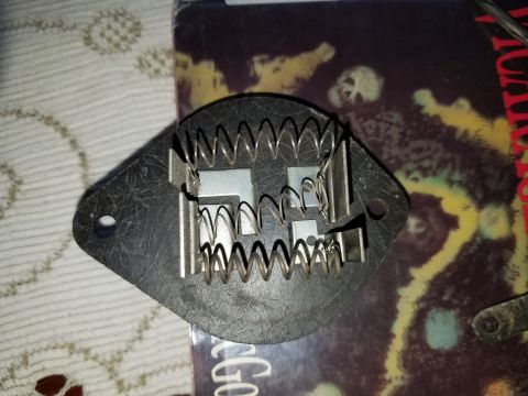 1976 Ford Ranchero - This part appears to be a heater resistor assembly, not a 1976 Ford Ranchero.