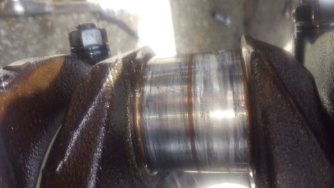 1990 Ford F-250 - scorched crankshaft