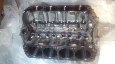 1996 Ford Bronco - a 351w F4TE roller block bored .040 over. despite being a roller block i will still be using linkbar lifters because i already had them