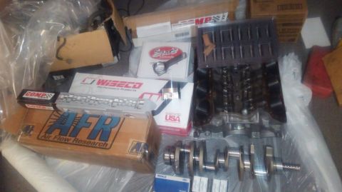 1996 Ford Bronco - pretty much everything for building a longblock 410ci stroker. Stroker kit is from FordStrokers.com and the top end is from FlowTechinducti…