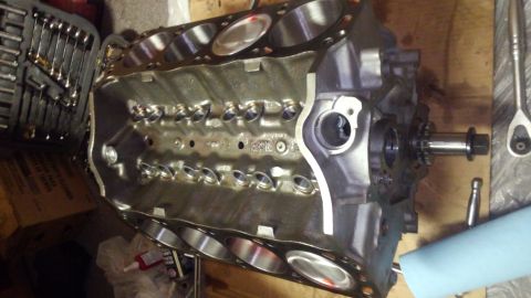 1996 Ford Bronco - got the short block assembled