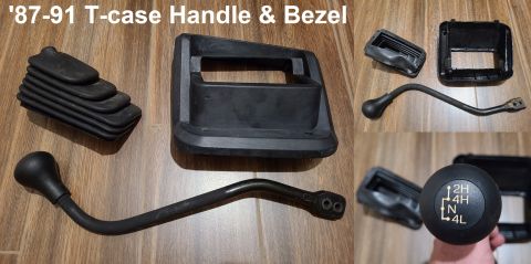 1983 Ford Bronco - Transfer Case Shifter '88-91 with Boot & Bezel IF THE IMAGE IS TOO SMALL, click it. [url=https://www.ebay.com/sch/i.html?_ssn=untod]Also av…