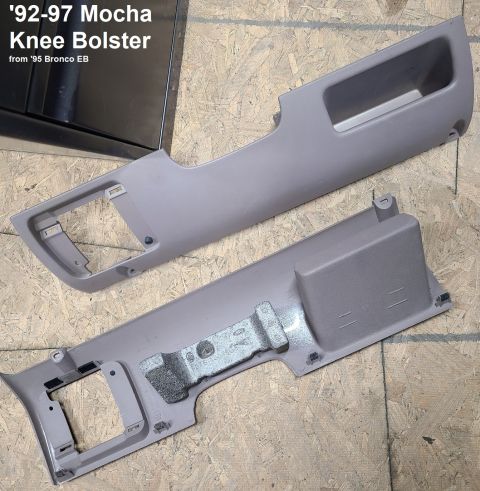 1983 Ford Bronco - Mocha '92-97 Knee Bolster #2 IF THE IMAGE IS TOO SMALL, click it. (color?) '92-93 F2TZ1504459A, F2TZ1504459B Blue '94-97 Lapis F5TZ1504459A…