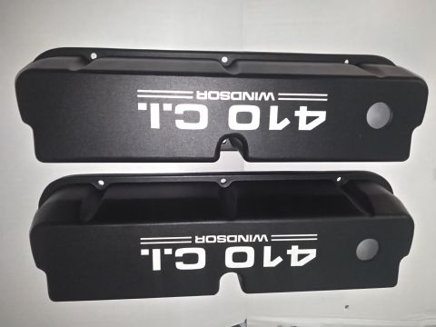 1996 Ford Bronco - had these custom valve covers made by AnsenValveCovers. i needed new valve covers any way that were taller. just wanted alittle more person…