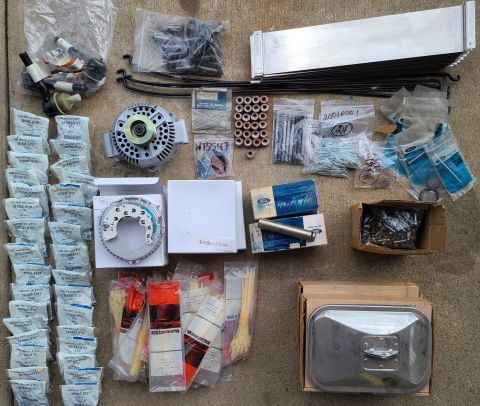 1983 Ford Bronco - Some spare parts I bought, just to have on-hand. IF THE IMAGE IS TOO SMALL, click it.