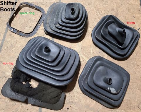 1983 Ford Bronco - '80-86 Manual Transmission Shift Boots IF THE IMAGE IS TOO SMALL, click it.