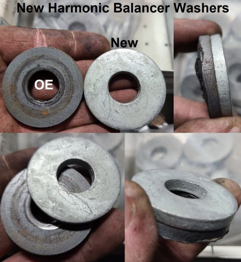 1983 Ford Bronco - New Harmonic Balancer Bolt Washers IF THE IMAGE IS TOO SMALL, click it.