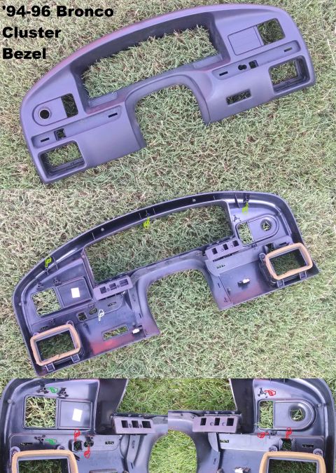 1983 Ford Bronco - '95 Bronco Instrument Cluster Bezel IF THE IMAGE IS TOO SMALL, click it. [url=https://www.clipsandfasteners.com/Interior-Trim-Retainer-GM-F…