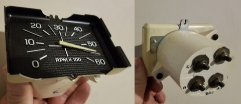 1983 Ford Bronco - '80-86 Tachometer (PARTS ONLY - not functional) IF THE IMAGE IS TOO SMALL, click it.