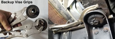 1983 Ford Bronco - Backups IF THE IMAGE IS TOO SMALL, click it. When working alone, it's convenient to have a backup that doesn't need to be held - particular…