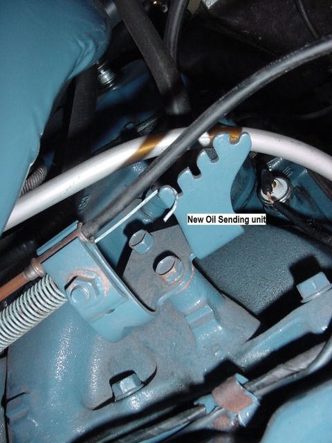 1969 Mercury Marquis - New oil sending unit installed on 2/23/22 because the old one was leaking oil.