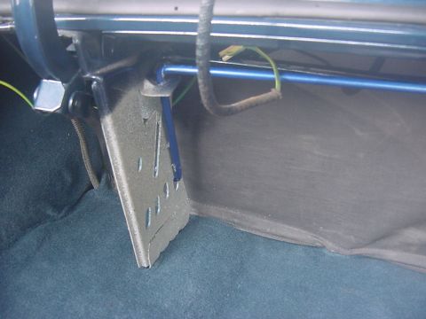 1969 Mercury Marquis - I had Chuck's Auto Body on Tyler in Mentor re-attach the replacement rod. This view show the left side.