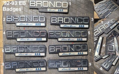 1983 Ford Bronco - '92-93 EB Bronco Fender Badges IF THE IMAGE IS TOO SMALL, click it. [url=https://www.supermotors.net/registry/media/1160750] https://www.su…