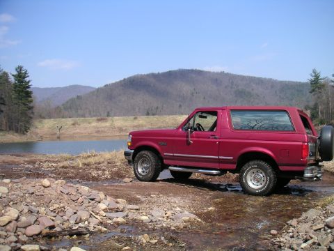 1994 Ford Bronco - the calendar shot
