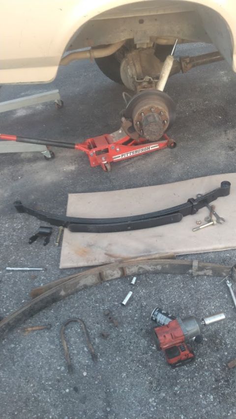 1990 Ford F-250 - my original rear spring code was Code 6. they a 1700lb rated spring used on the 'light duty' F250. They are more of an F150 leaf spring but…