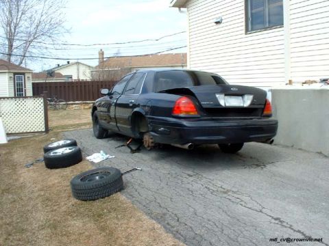 2000 Ford Crown Victoria - Spring tire change!