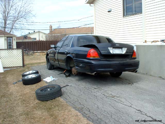 Spring tire change!