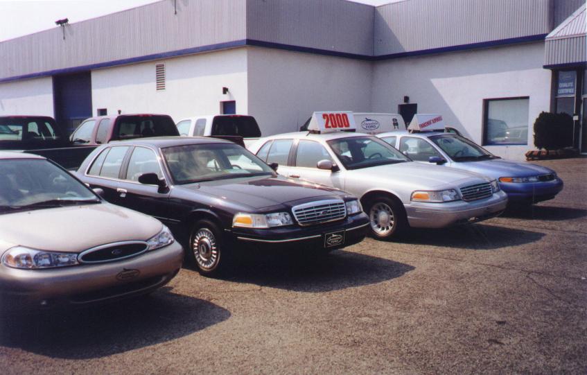At the dealer.