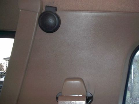 1986 Ford Bronco - Right behind your head, both sides on the pillars