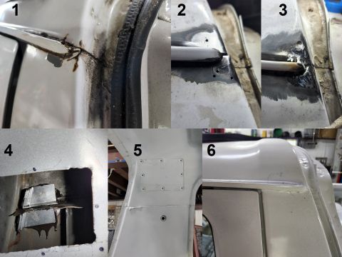 1983 Ford Bronco - '78-96 Bronco Drip Rail Repair TSB 95-14-09A IF THE IMAGE IS TOO SMALL, click it. After removing the paint & seam sealer in the drip rail,…