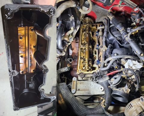 2003 Ford Ranger - The oil leaks were coming from the VCGs, so they both got changed.