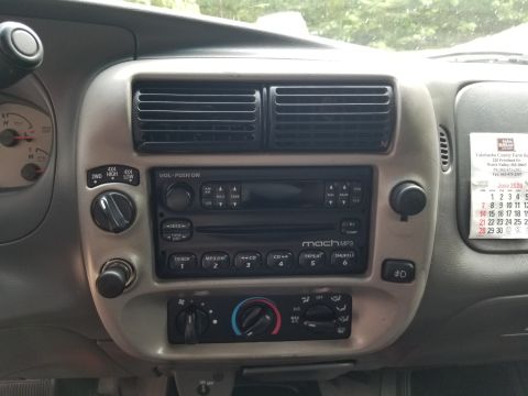 2003 Ford Ranger - The center registers were broken, so after MUCH searching, a new Ford bezel (5L5Z-1004302-GAB) was installed. Later, the cigar lighter was…
