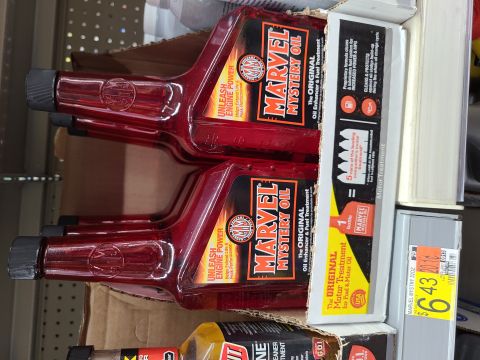 1983 Ford Bronco - Marvel Mystery Oil IF THE IMAGE IS TOO SMALL, click it. MMO is effective both as a fuel additive (as a top-end lubricant to replace Lead) a…