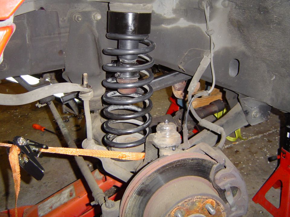 Drivers side set back together