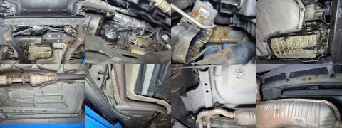 2003 Pontiac Grand Am - The local mechanics called this a "rusty old car". IF THE IMAGE IS TOO SMALL, click it.