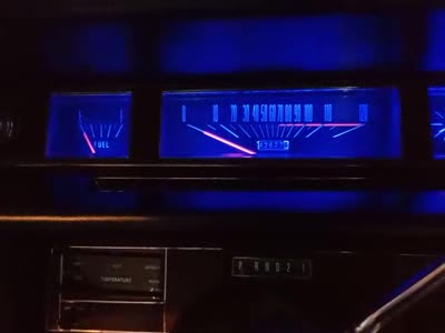 1969 Mercury Marquis - New Dash Lights for the '69. All LEDs on the main level. Underneath is still the old fashioned bulbs. Gotta do those next. Also the new ref…