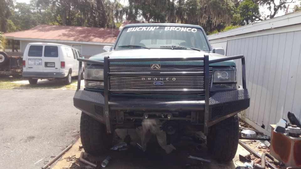 Mocked up, not mounted