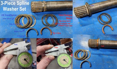 1983 Ford Bronco - New 3-layer spline washers made of AR steel and PTFE tape IF THE IMAGE IS TOO SMALL, click it. [url=https://www.ebay.com/sch/i.html?_ssn=un…