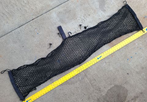1983 Ford Bronco - '94-96 Bronco Cargo Net Set (includes 4 knobs & screws) IF THE IMAGE IS TOO SMALL, click it.