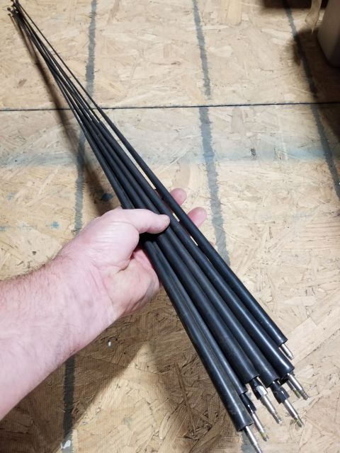 1983 Ford Bronco - Black Antennas (fit '80-96/7) IF THE IMAGE IS TOO SMALL, click it.