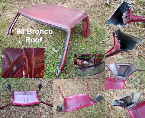 1983 Ford Bronco - '92-96 Bronco Roof (carefully cut near seams; similar to '80-91) IF THE IMAGE IS TOO SMALL, click it. [url=https://www.ebay.com/sch/i.html?…