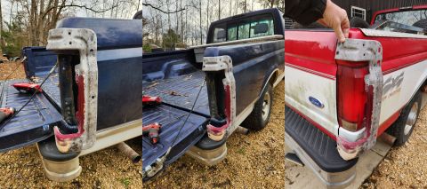 1983 Ford Bronco - '78-96 Bronco Swingaway Nut Plate will fit F-series IF THE IMAGE IS TOO SMALL, click it.