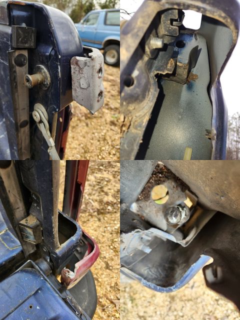 1983 Ford Bronco - '78-96 Bronco Swingaway Nut Plate will fit F-series IF THE IMAGE IS TOO SMALL, click it.