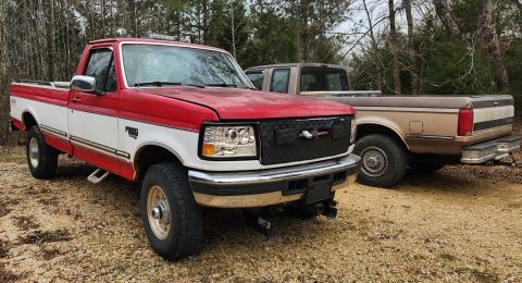 1997 Ford F-250 - I had been planning to sell the diesel because I'm not a diesel mechanic, and I didn't really want 2 F250s, and the brown one rides smoothe…
